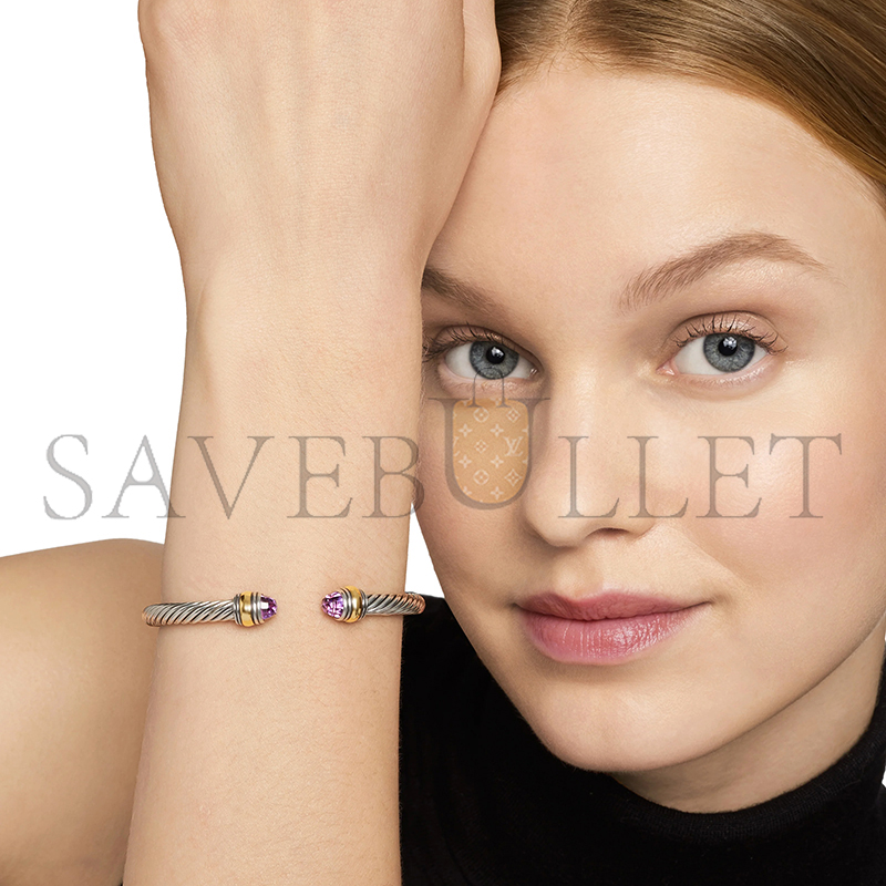 DAVID YURMAN CLASSIC CABLE BRACELET 5MM B12381 S4AAM